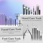 Manicure Pedicure Kit Professional 30pcs Complete Nail Care kit，fingernail and - Image 4