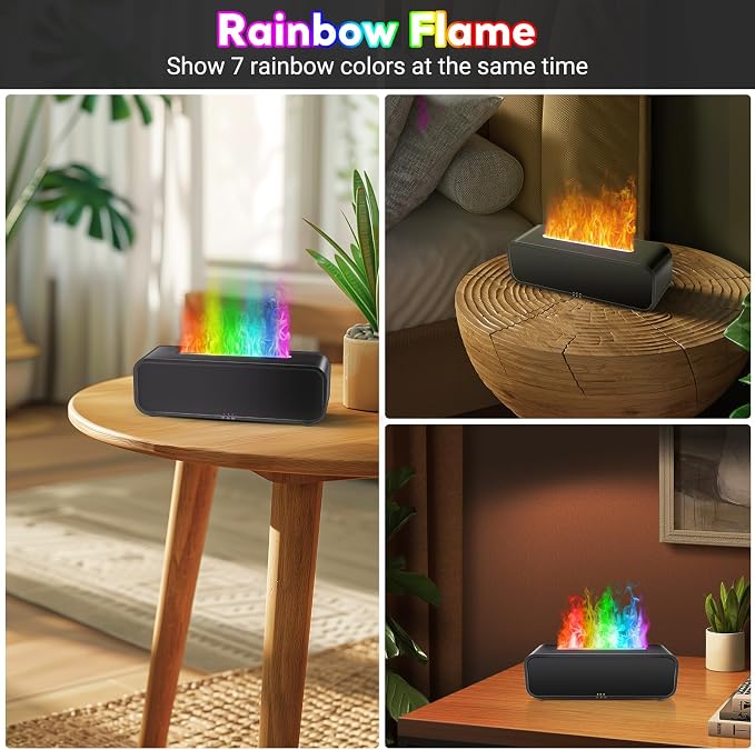 Essential Oil Diffuser, Flame Oil Diffuser - Image 4