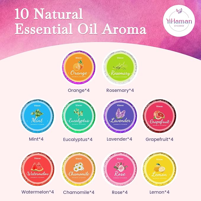40PCS Shower Steamers Aromatherapy - Image 2