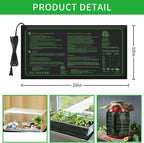 Seedling Heat Mat with ETL Listed, Warm Hydroponic Heating Pad - Image 3