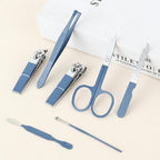 Manicure Set, 7 in 1 Professional Nail Clippers Scissors Pedicure Kit, - Image 2