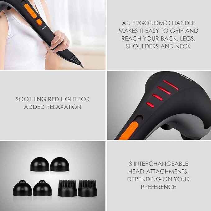 HANGSUN Handheld Neck Back Massager - Image 4