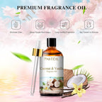PHATOIL 3.38FL.OZ Coconut & Vanilla Fragrance Oils - Image 3