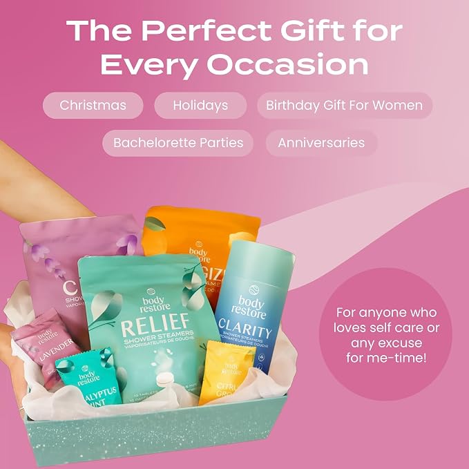Body Restore Shower Steamers Aromatherapy 15 Pack – Mothers Day Gifts - Image 6