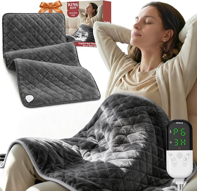 Electric Heating Pad for Pain Relief by FocbeoHeatingPad