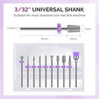 MelodySusie Nail Drill Bits, Nail Gel Polish Remover Tool - Image 4