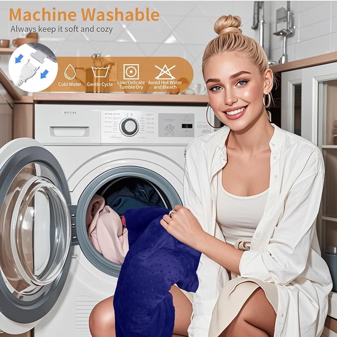 Massaging Weighted Heating Pad, Heating Pads - Image 9