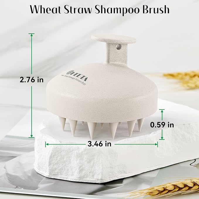 HEETA Scalp Scrubber Shampoo Brush, Scalp Massager Tool - Image 5
