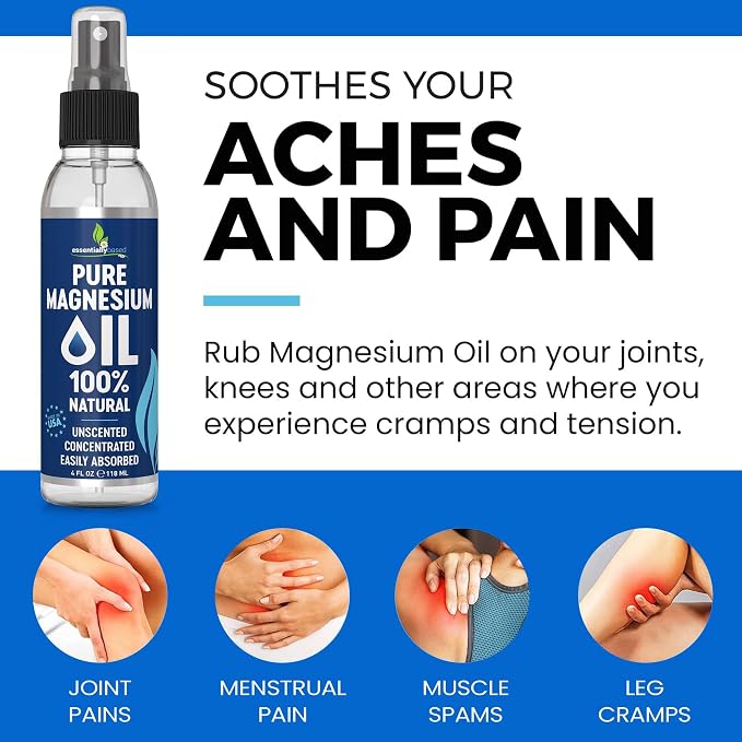 Pure Magnesium Oil Spray 4oz - Image 3