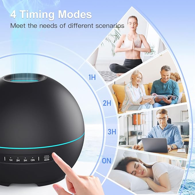 THIMONES 2 Pack Essential Oil Diffuser - Image 5