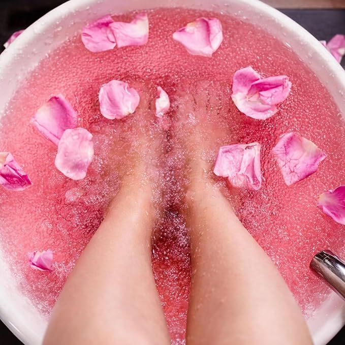 Foot Soak, Jelly Spa Pedicure Spa, Bubble Foot Bath Spa, Salon Pedi, Relaxation - Image 3
