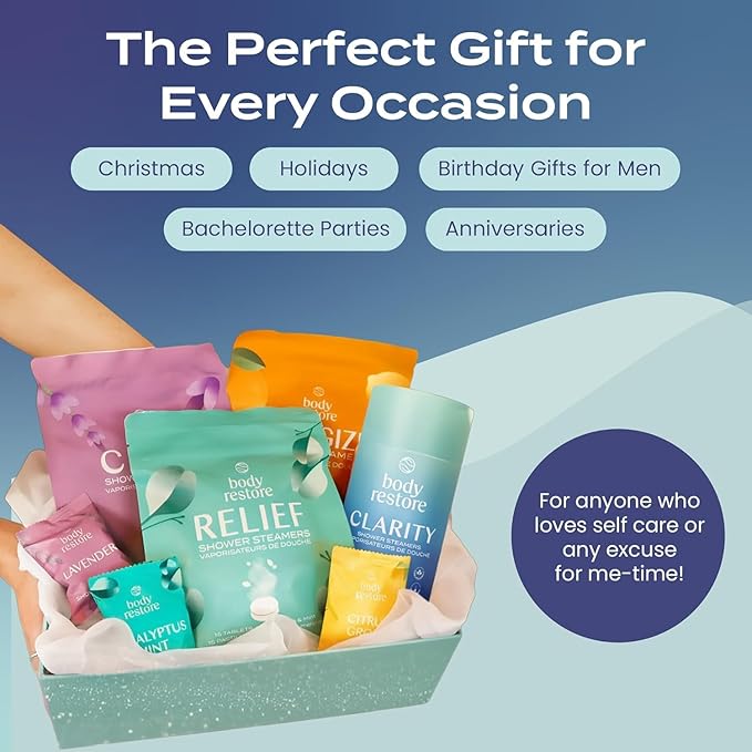 Body Restore Shower Steamers Aromatherapy 6 Pack – Mothers Day Gifts - Image 9