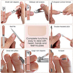 Nail Clippers and Beauty Tool Portable Set Manicure Set 12 in 1, - Image 5