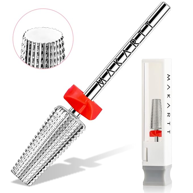 Makartt 5 in 1 Nail Drill Bits, 3/32" Shank Tungsten Carbide Tapered Drill Bits - Image 8