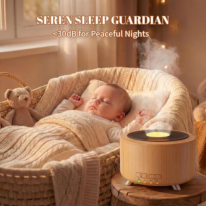 Essential Oil Diffuser for Home, 500 Aromatherapy Diffuser Oil Machine for - Image 6
