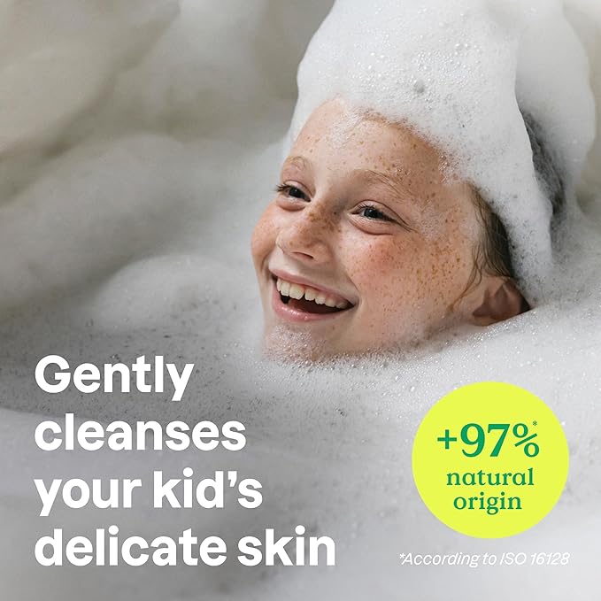 Attitude Bubble Wash for Kids, EWG Verified Bubble Bath, Hair Shampoo and Body - Image 3