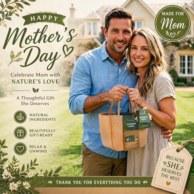 Mothers Day Gift Baskets for Mom Spa Kit for Women 10 Pcs Birthday Gifts Set - Image 2
