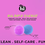 Hi Peach Layne Cherry Blossom Bath Bombs 12-Pack – Vegan, Clean Beauty Spa Gifts - Image 9