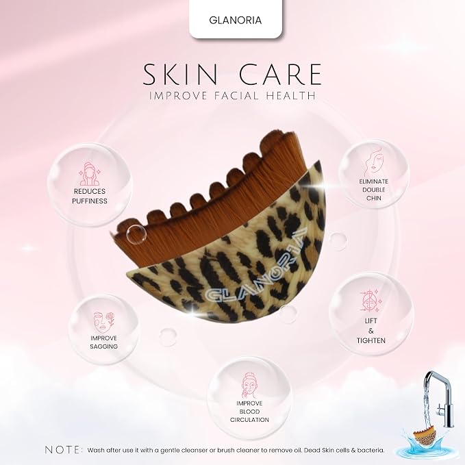 3 in 1 Lymphatic Contour Face Brush – Face Brush - Image 5