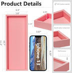 ZHWS Bathroom Vanity Tray for Perfume Decor Toilet Tank Candle Toiletries - Image 6