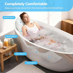 Full Body Bath Pillow for Bathtub, Thick Bathtub Cushion Soft 5D Mesh Spa - Image 2