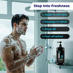 Dead Sea Collection Mens Body Wash 3 in 1 – TOP 10 ACTIVE Body Wash - Image 6