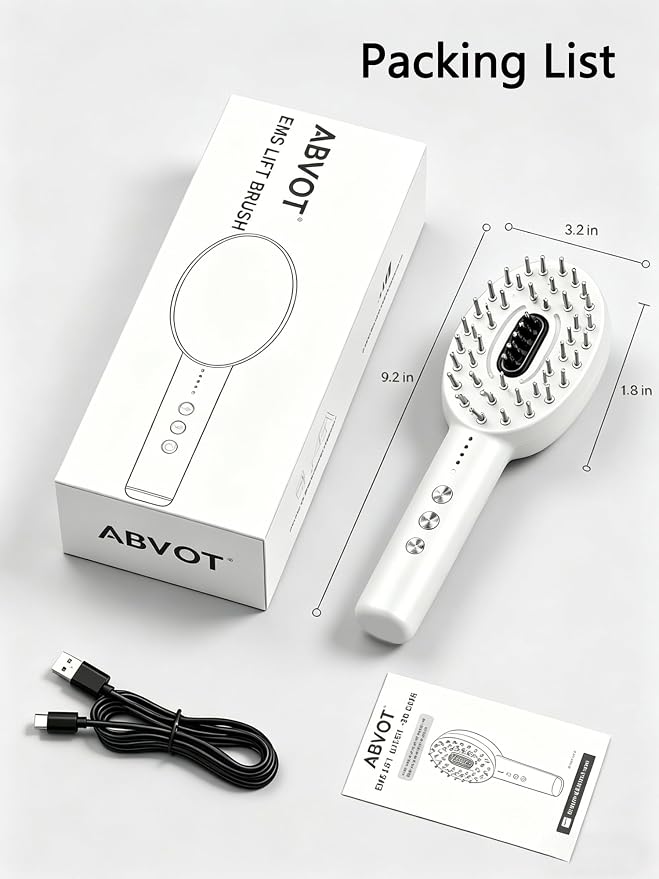 3-in-1 Electric Scalp Massager Brush, Vibrating Scalp Massager Comb - Image 8