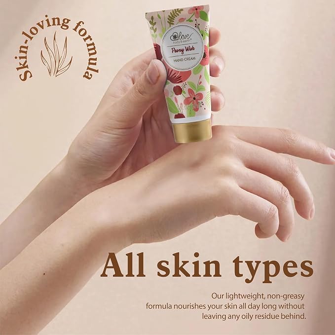 BODY & EARTH # LOVE Hand Cream Gifts Set - Image 3