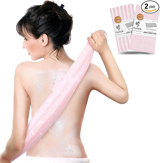 Yiclick Exfoliating Washcloth Towel by YiclickCreateBeautyforLife