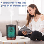 Essential Oil Diffuser- Aromatherapy Diffuser with7 Colors Light and Auto-Off - Image 4