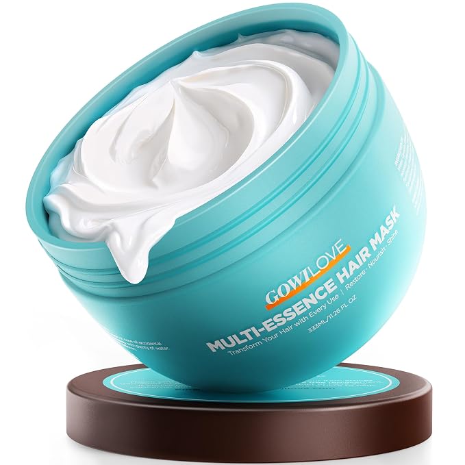 5X Penetration Hair Mask with 5 Botanical Oils, HA-Infused Hair Treatment by GOWILOVE