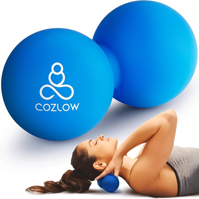 COZLOW Double Lacrosse Silicone Massage Ball by Cozlow