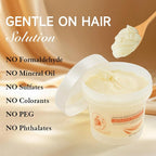 Collagen Hair Mask, Deep Repair Conditioning Argan Oil Hair Mask - Image 4