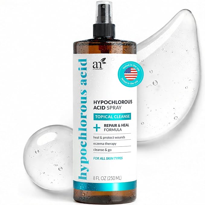 Artnaturals Hypochlorous Acid Face & Skin Spray – Gentle Daily Facial Mist by ArtNaturals