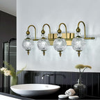 Piepooye Vintage Bathroom Light Fixtures Gold Vanity Light - Image 9
