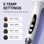 Wavytalk Blowout Boost Thermal Brush, 1.5 inch Heated Round Brush - Image 5