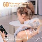 MASGRE Electric Shiatsu Back and Neck Massager, Cordless Shoulder Massager - Image 4