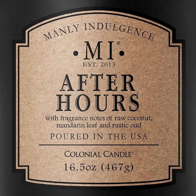 Manly Indulgence After Hours Scented Candles - Image 4