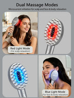 3-in-1 Electric Scalp Massager Brush, Vibrating Scalp Massager Comb - Image 3