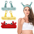WLLHYF 2 Pack Spa Headband Makeup Brush Set, Bowknot Hair Bands - Image 9