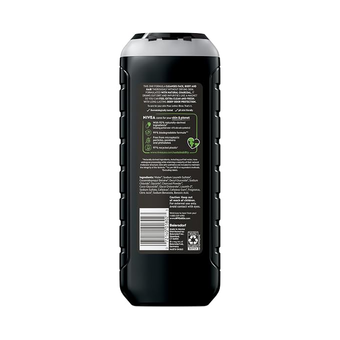 NIVEA MEN Real Madrid Limited Edition Design Active Clean Body Wash - Image 13
