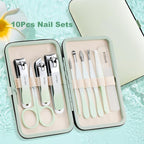 Manicure Set, Portable Mini Manicure and Pedicure Kit, Travel Grooming Nail Kit - Image 6