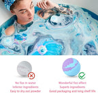 Bath Bombs Salt Balls, 18 Natural Handmade Bath Bomb Kit, Organic Bathbombs - Image 3