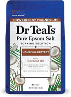 Dr Teal's Salt Soak with Pure Epsom Salt, Nourish & Protect with Coconut Oil - Image 5