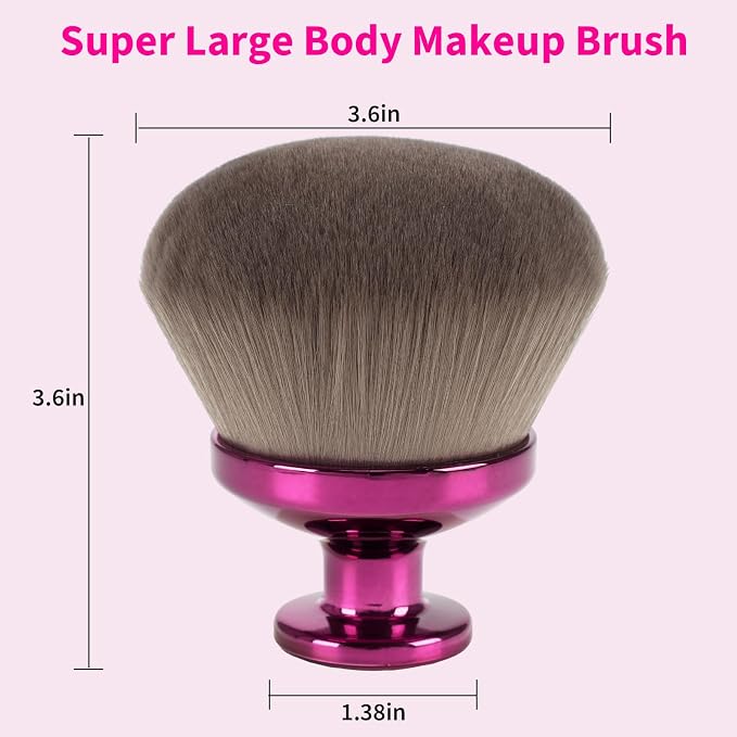 Super Large Body Kabuki Brush For Self Tanner, Leg Makeup, Bronzer Blend - Image 3