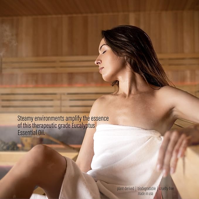 Spa Sense Pure Eucalyptus Oil Shower Mist and Steam Room Spray - Image 4