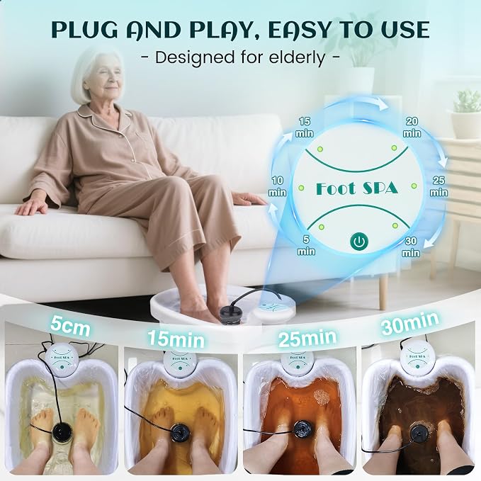 Ionic Foot Bath Detox Machine, Feet Detox Machine - Image 2