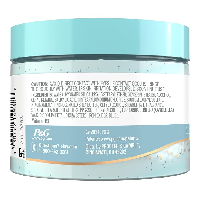Olay Body Indulgent Mineral Scrub, Skin Exfoliating & Massaging Pearls - Image 9