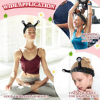 WLLHYF Spa Headband Facial Makeup Head Band Microfiber Soft Coral Fleece Head - Image 6