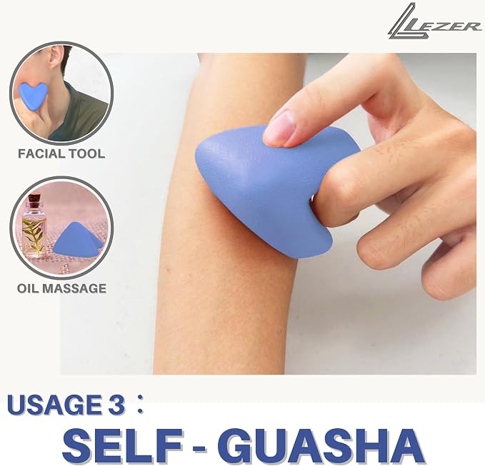 LEZER Large Trigger Massage Point, Manual Massage Ball, Hip Hook, Muscle Knot - Image 6
